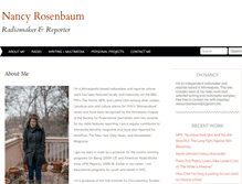 Tablet Screenshot of nancyrosenbaum.com